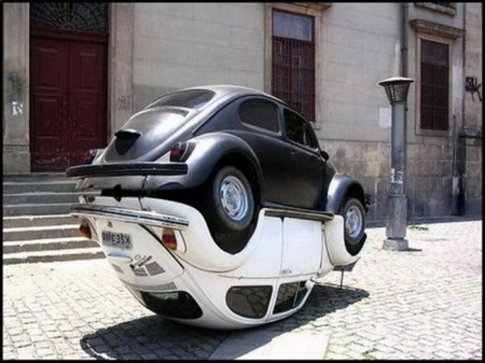 Памятник Volkswagen Beetle