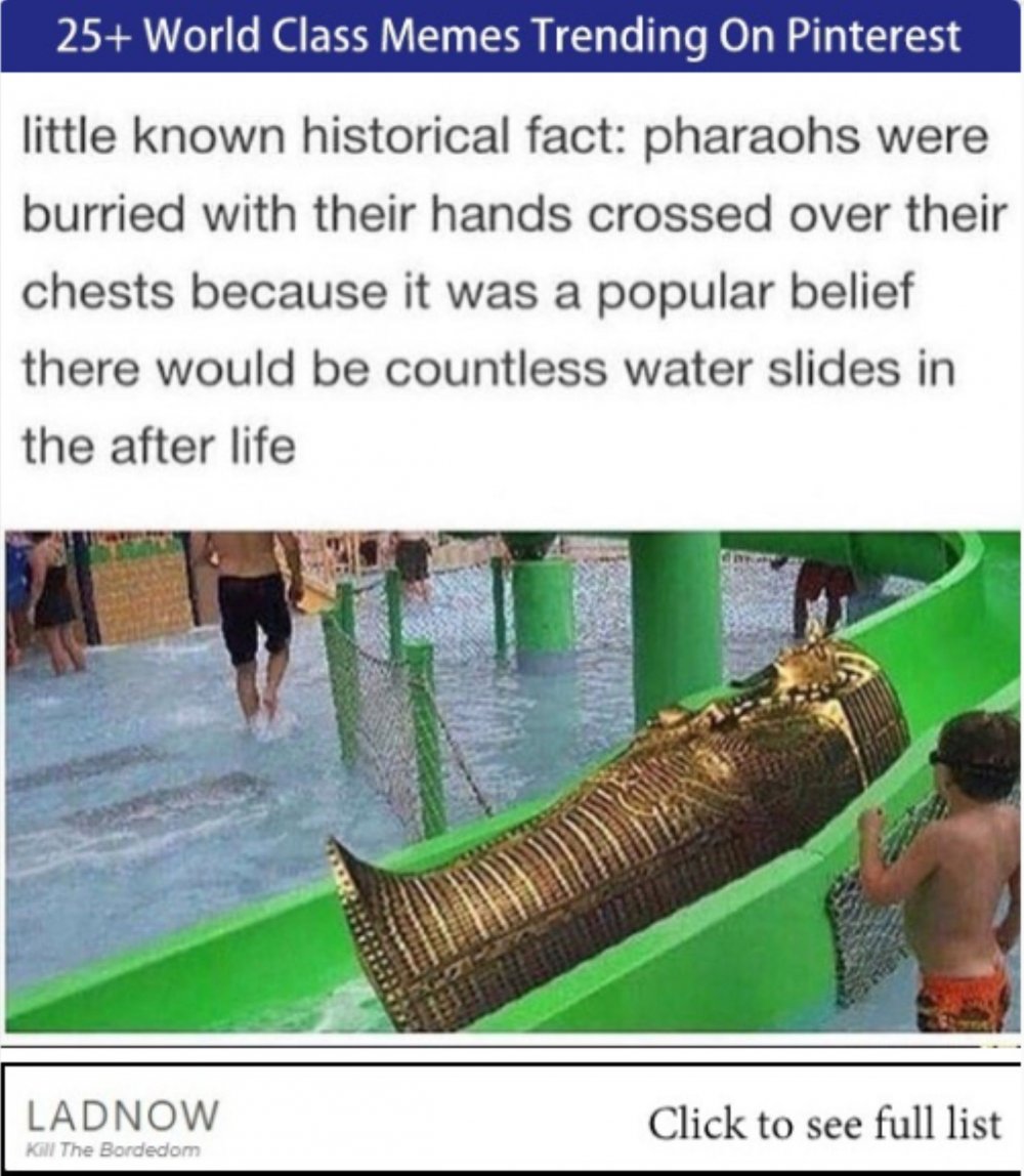 Мемы про древний Египет