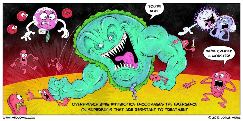 Антибиотики комиксы