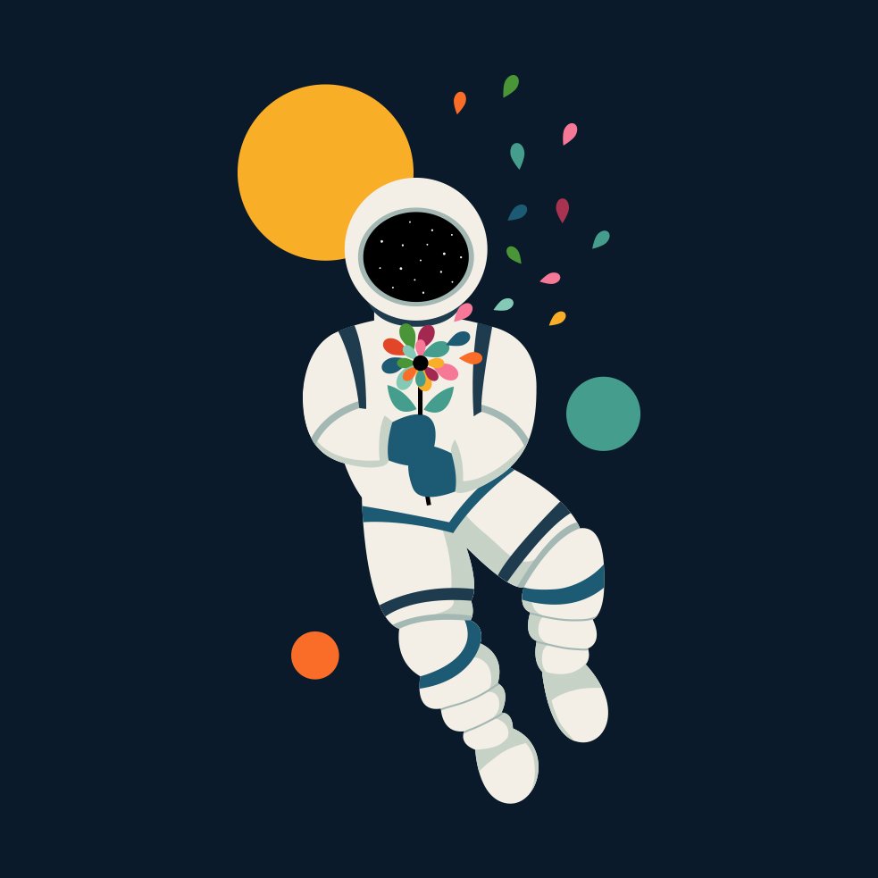 Веселый космонавт