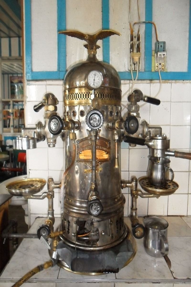 Steampunk Coffee Machine