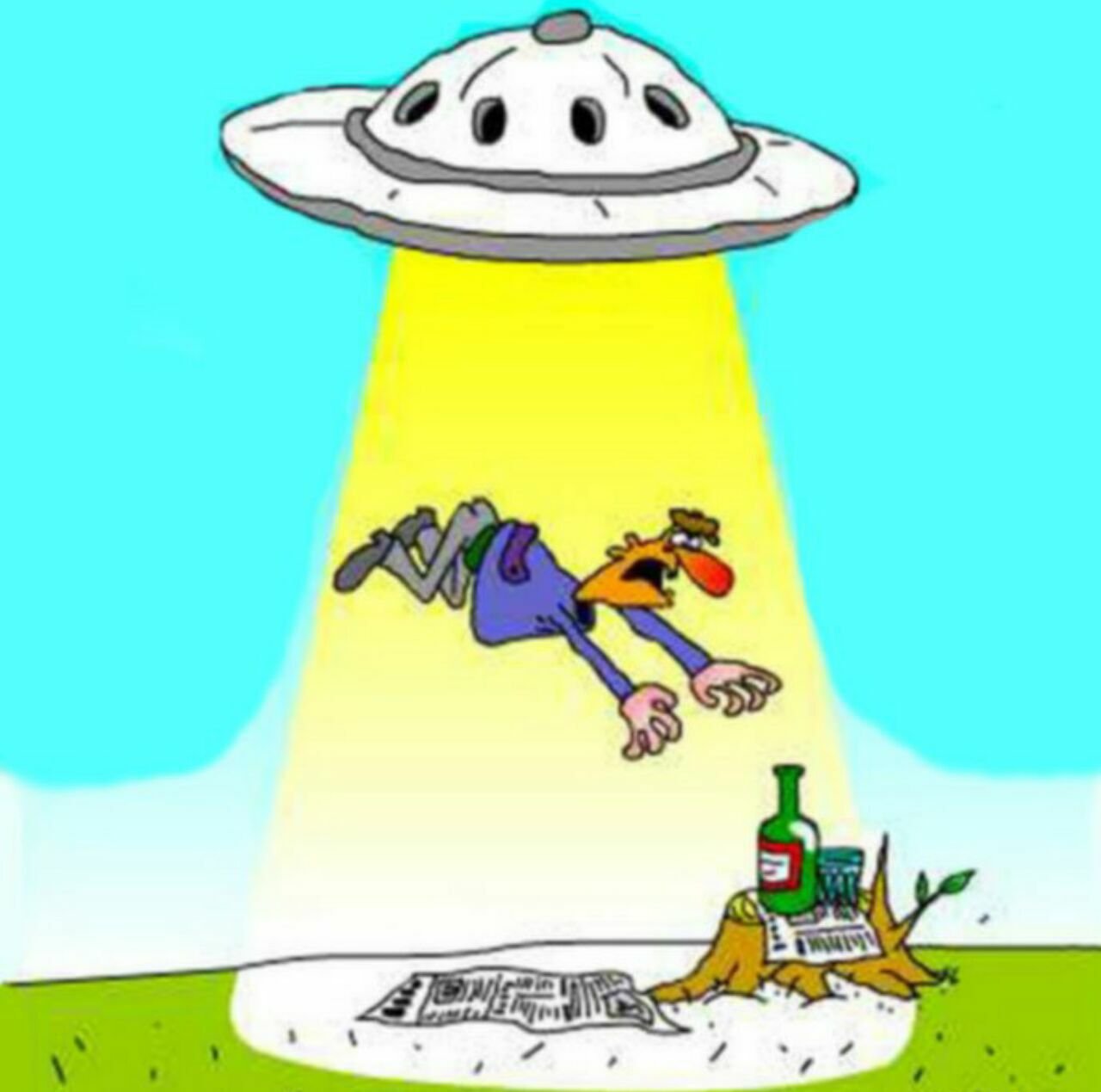 Карикатуры на пришельцев