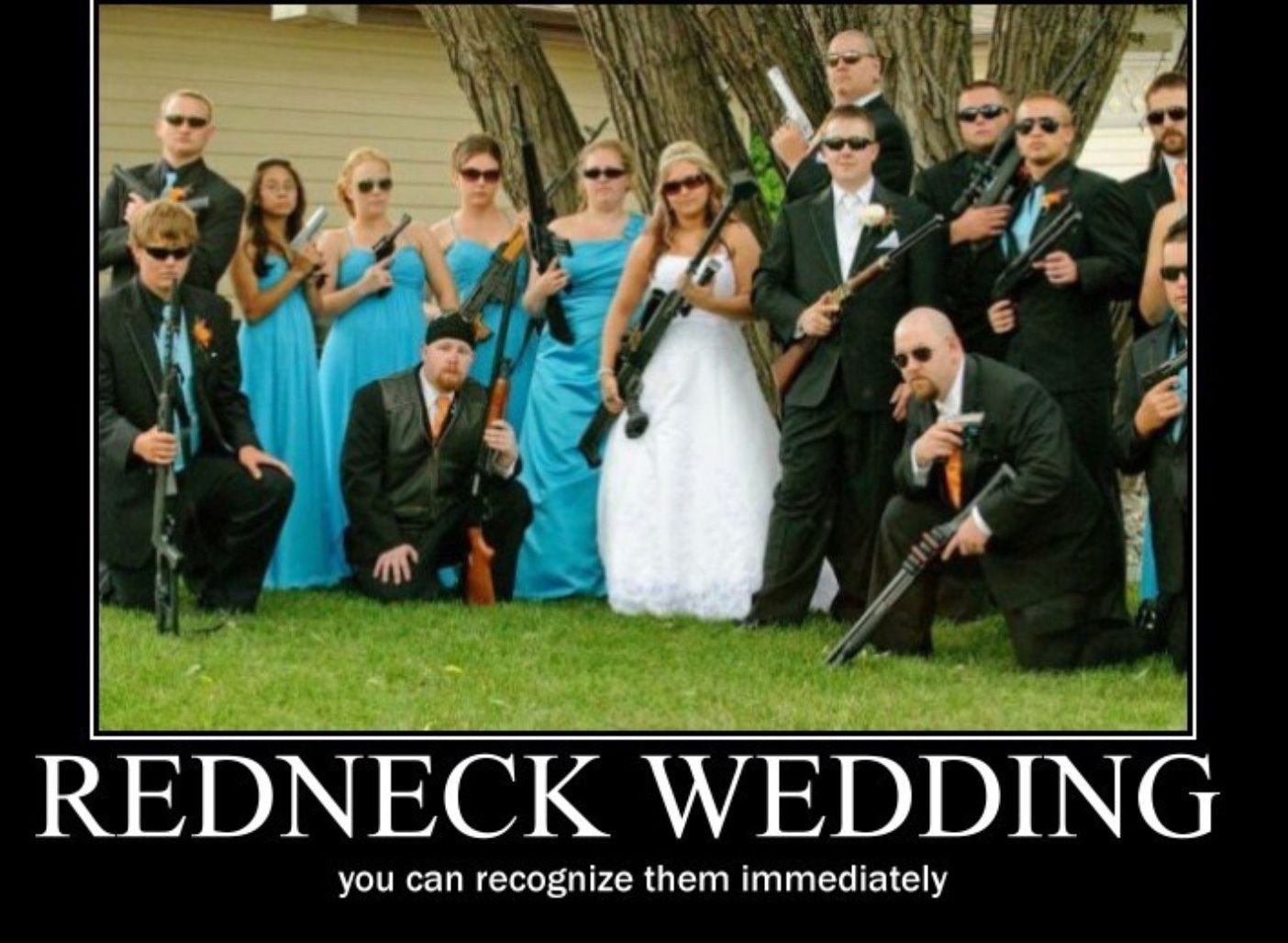 Свадьба с оружием