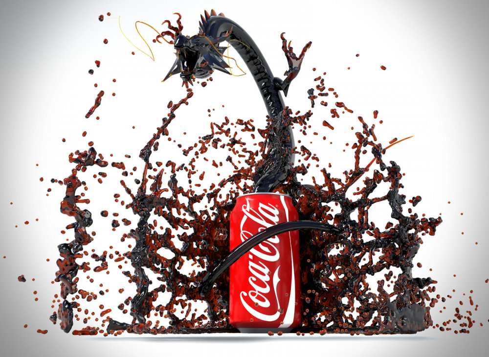 Смешная Кока кола