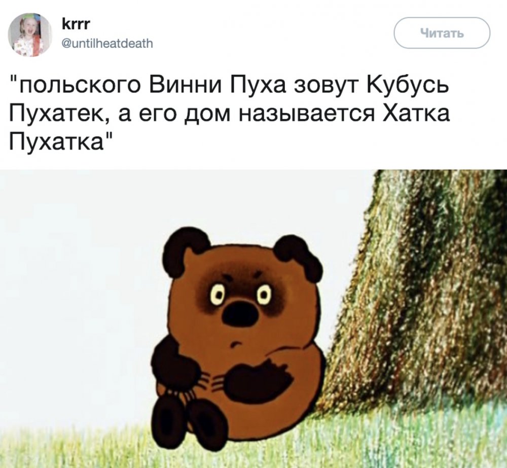 Винни пух неси ружье