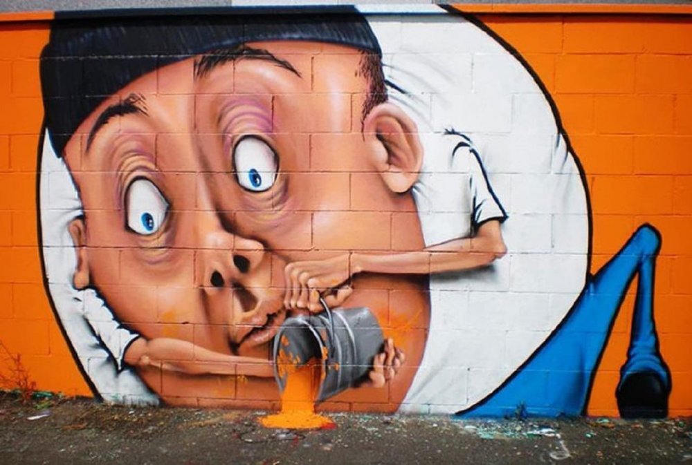 Street-Art художник Козимо