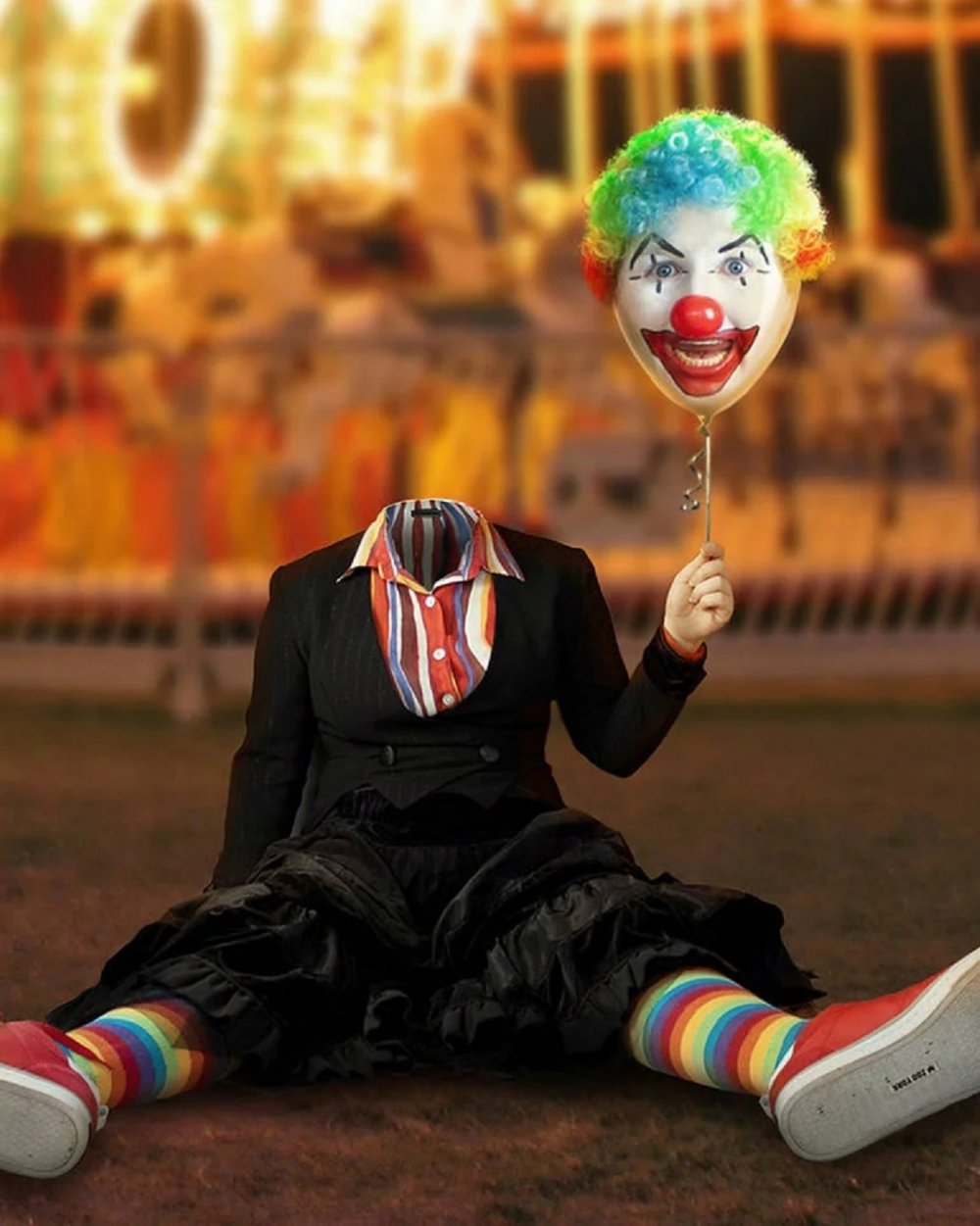 Смешной клоун
