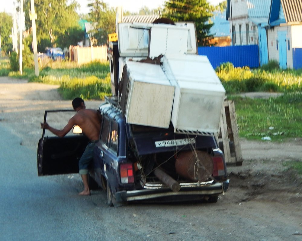 ВАЗ 2104 прикол