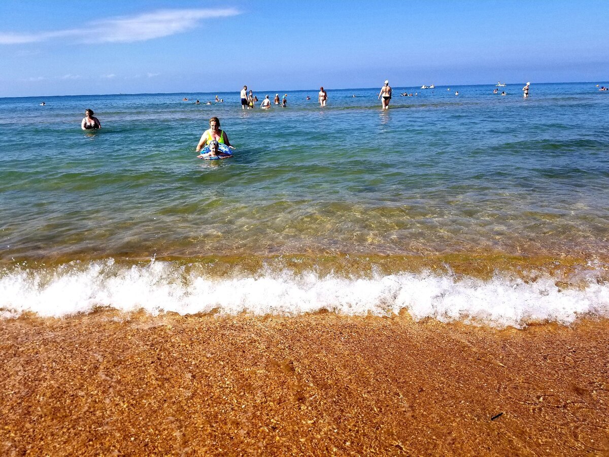 Анапа черное море пляж