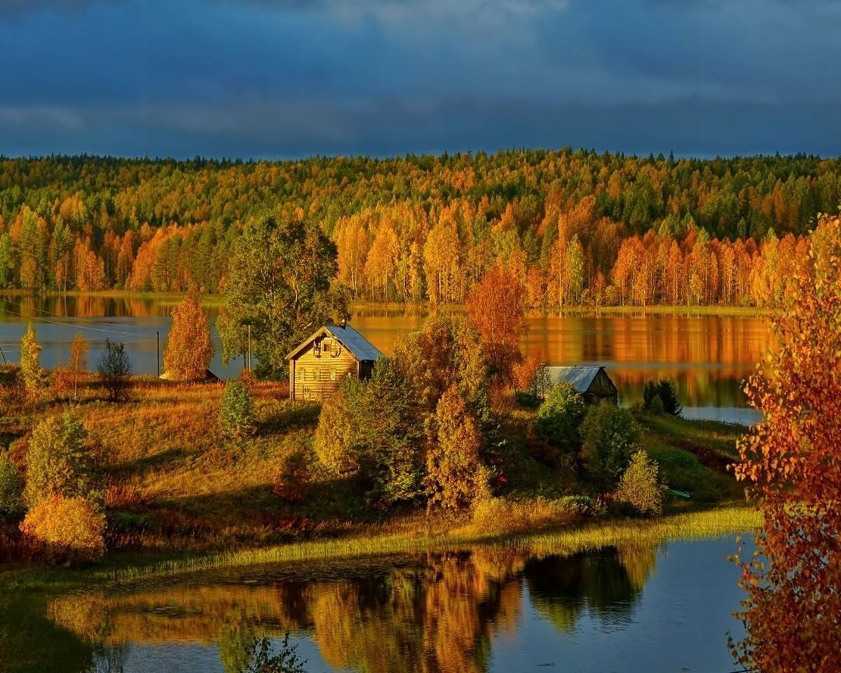 Золотая осень в Карелии