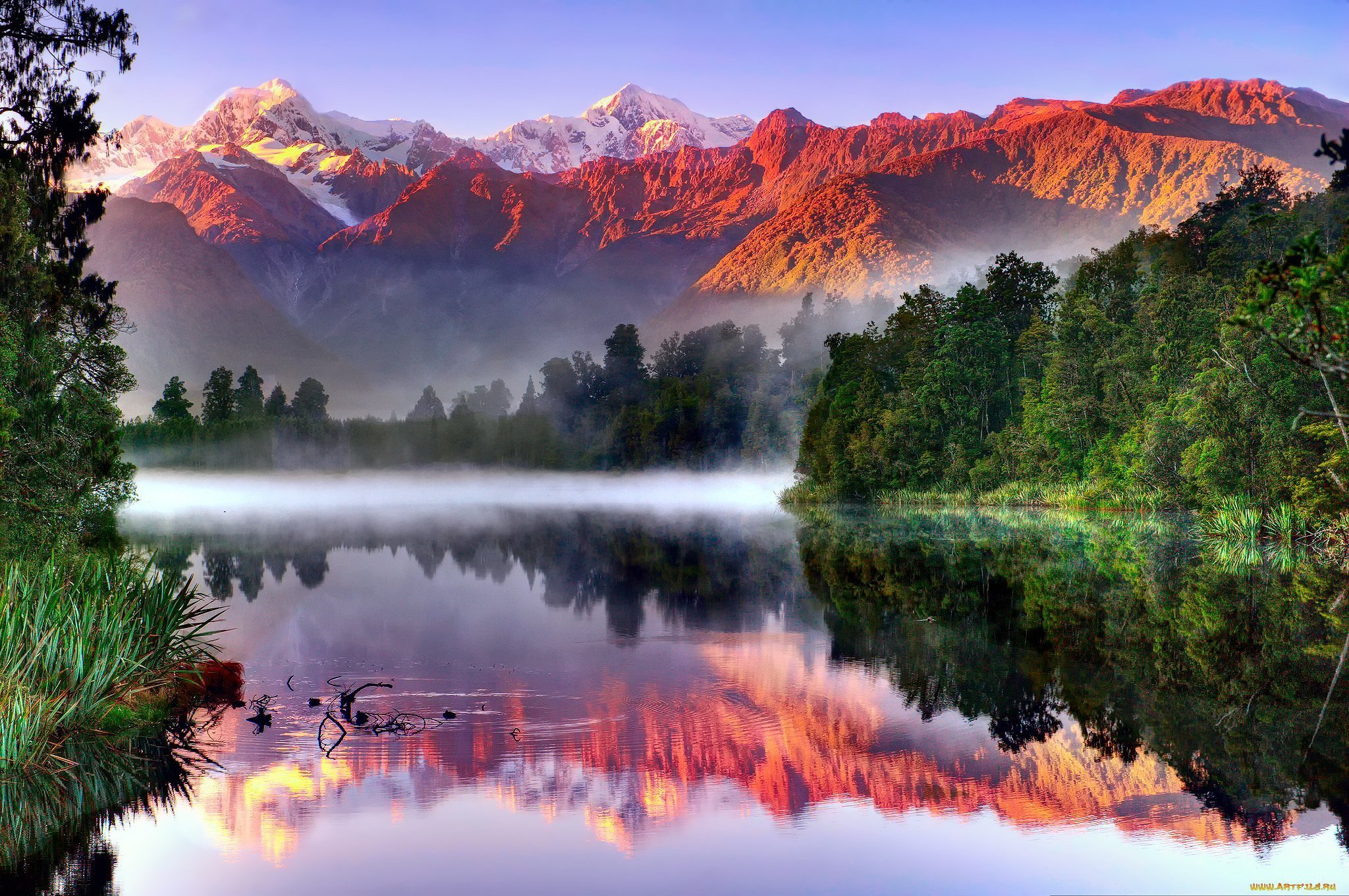 Новая Зеландия горы