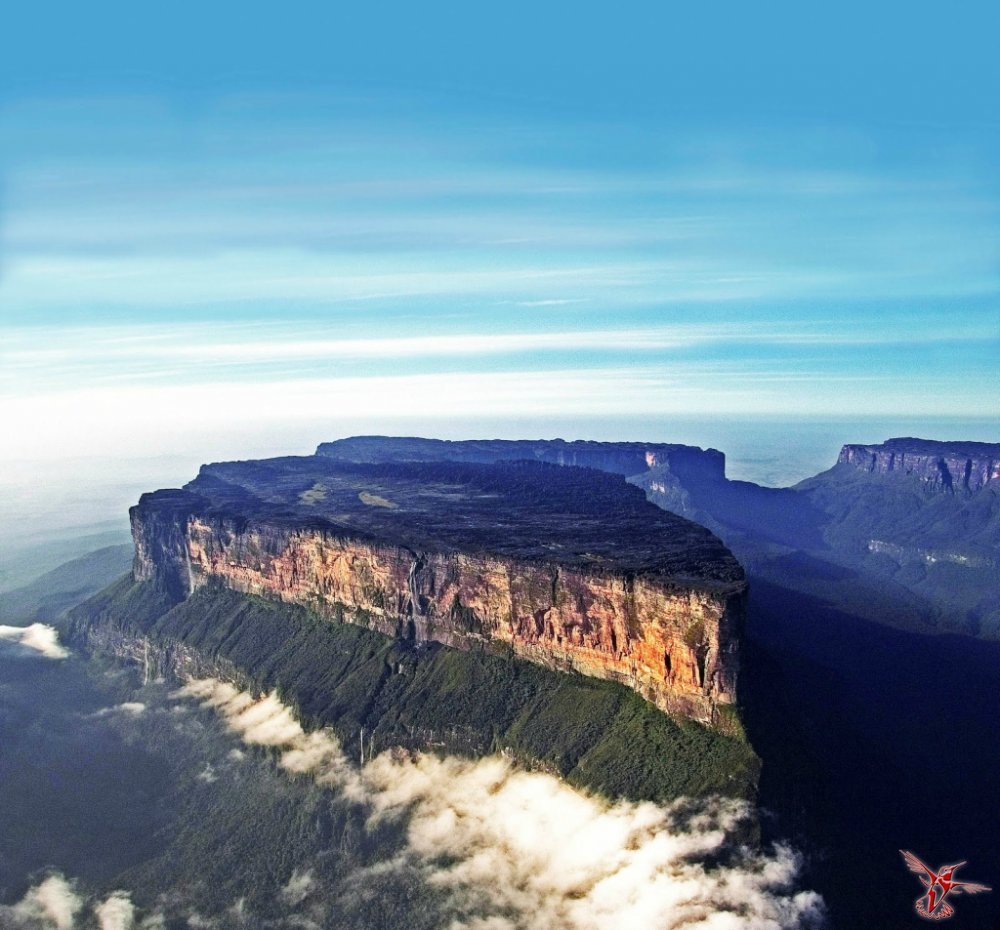 Столовая гора Рорайма в Венесуэле