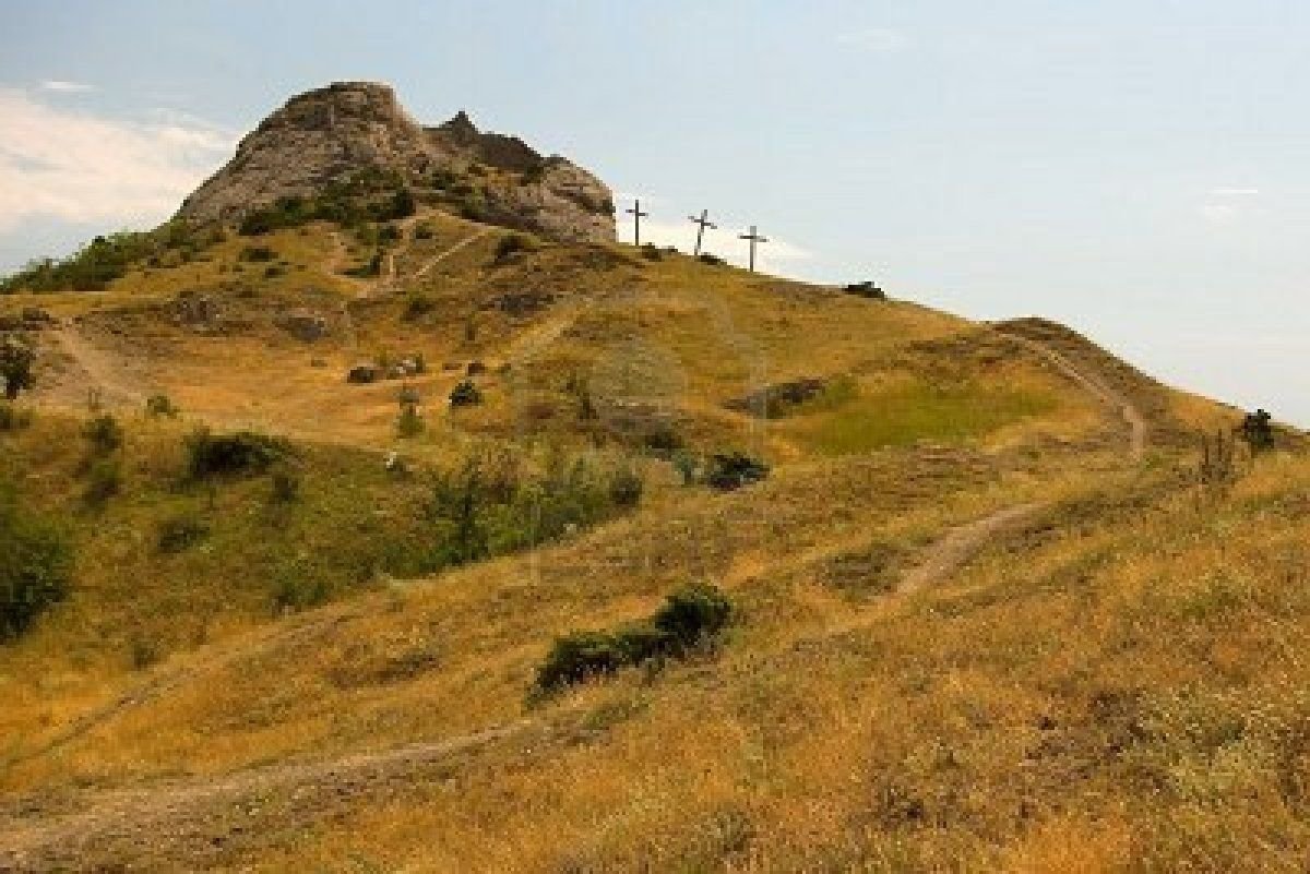 голгофа гора в израиле