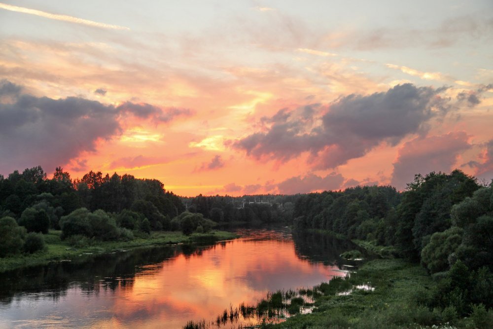 Гродненская Синеокая река Неман