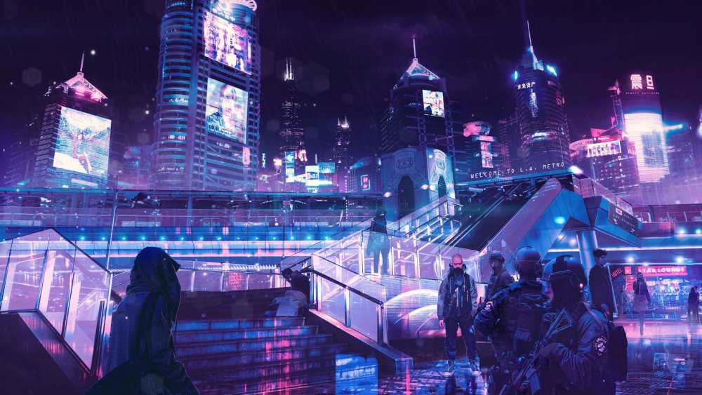 Cyberpunk 2077 City