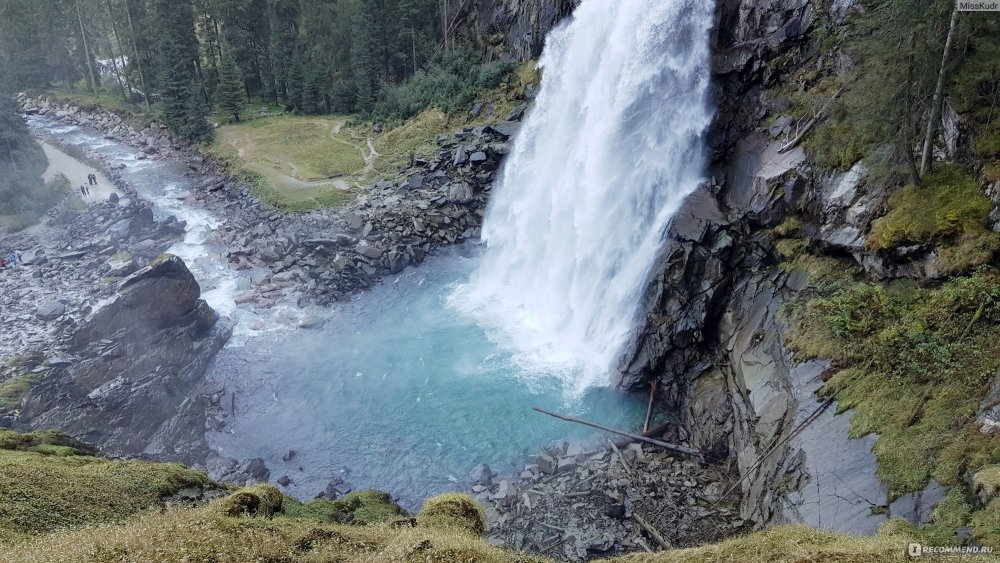 Каскад водопадов Кримль