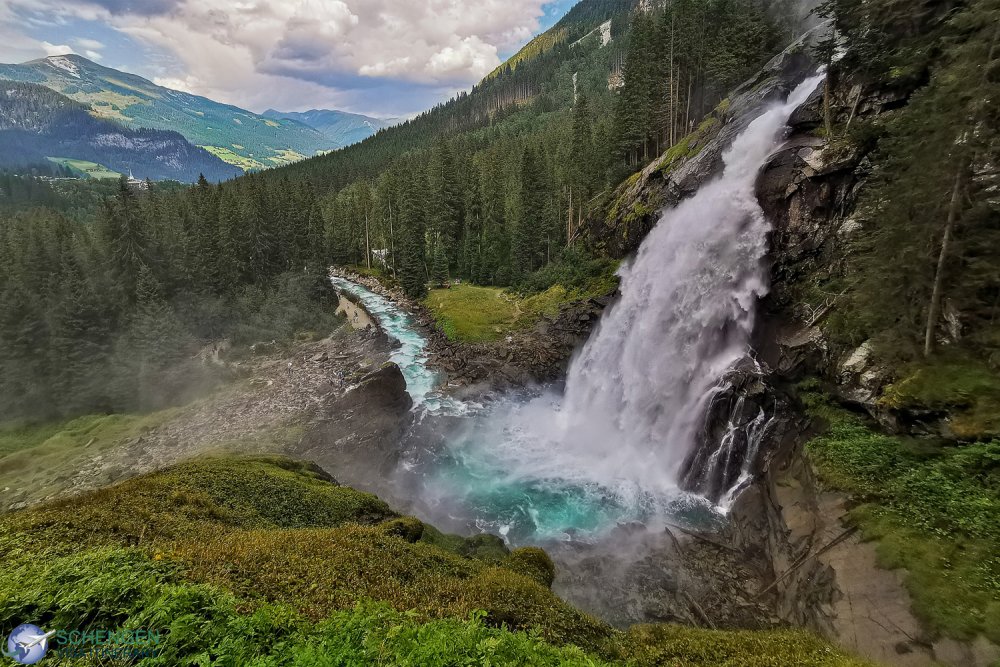 Водопады Криммль, Криммль, Австрия