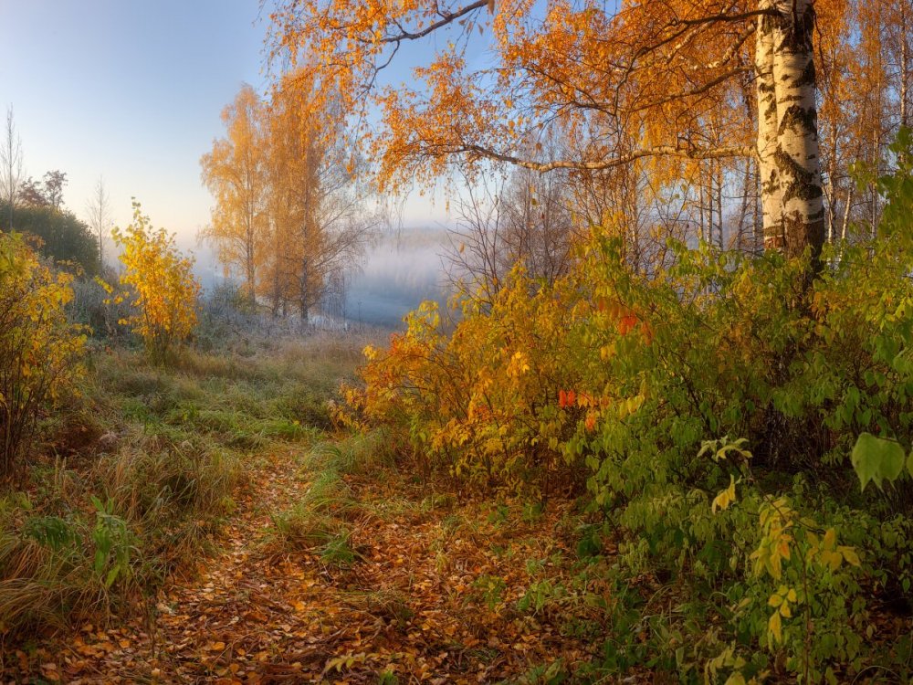 Русская природа осенью