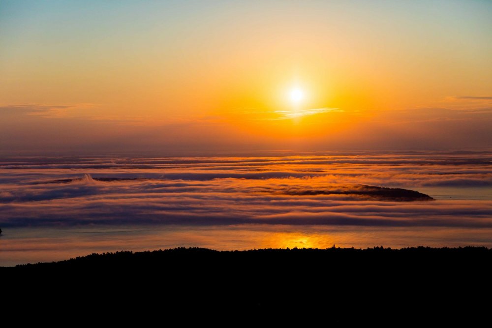 Закат панорама