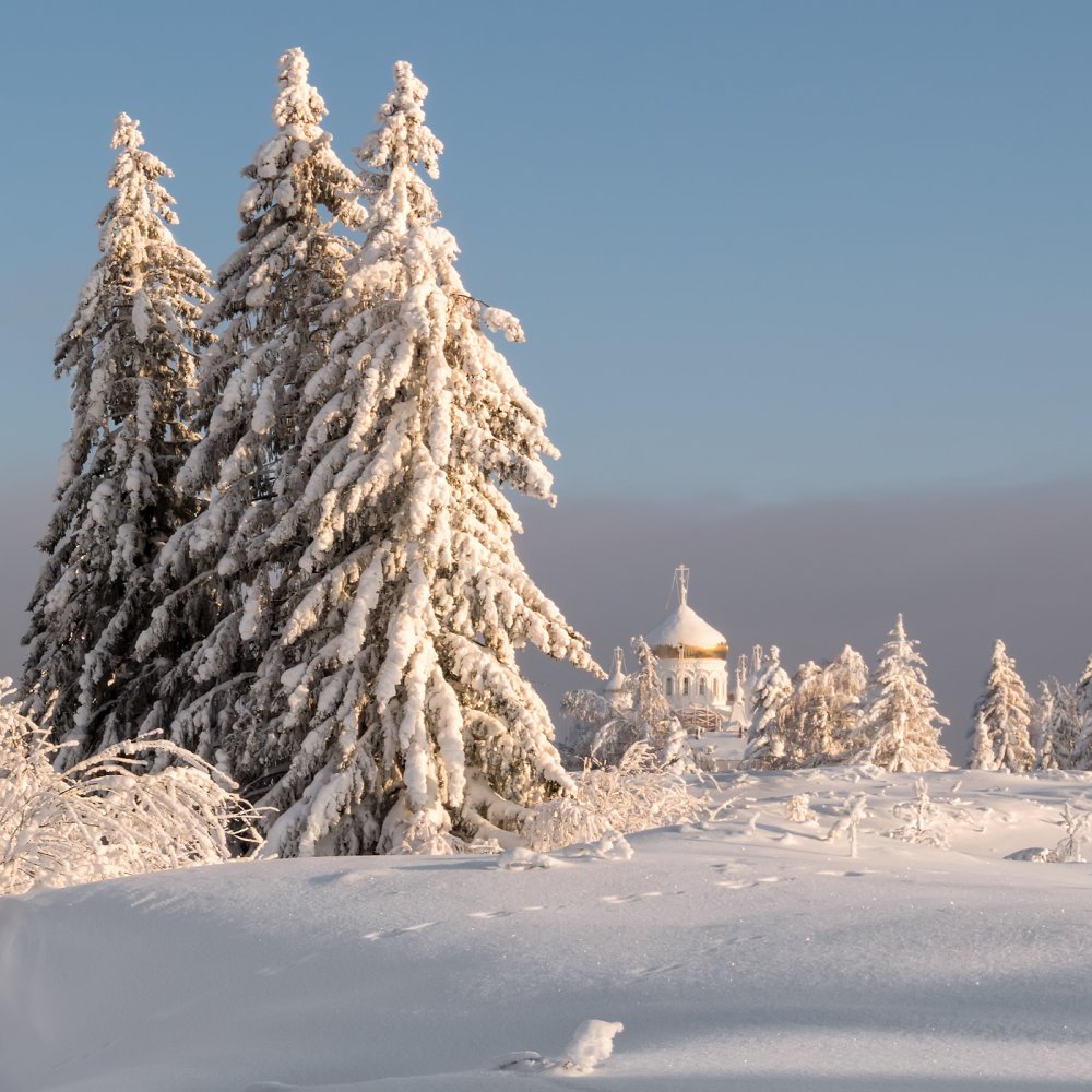 Зимние пейзажи России