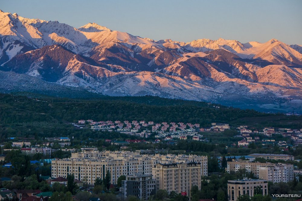 Алма-Ата Казахстан горы