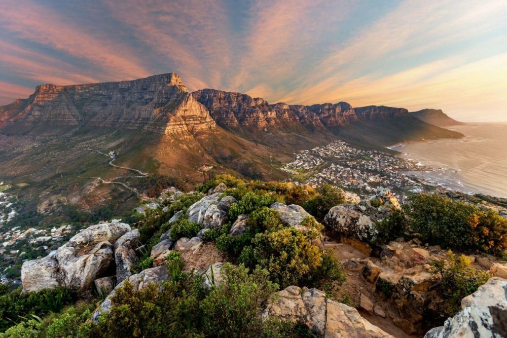 Столовые горы Кейптаун Кирстенбош