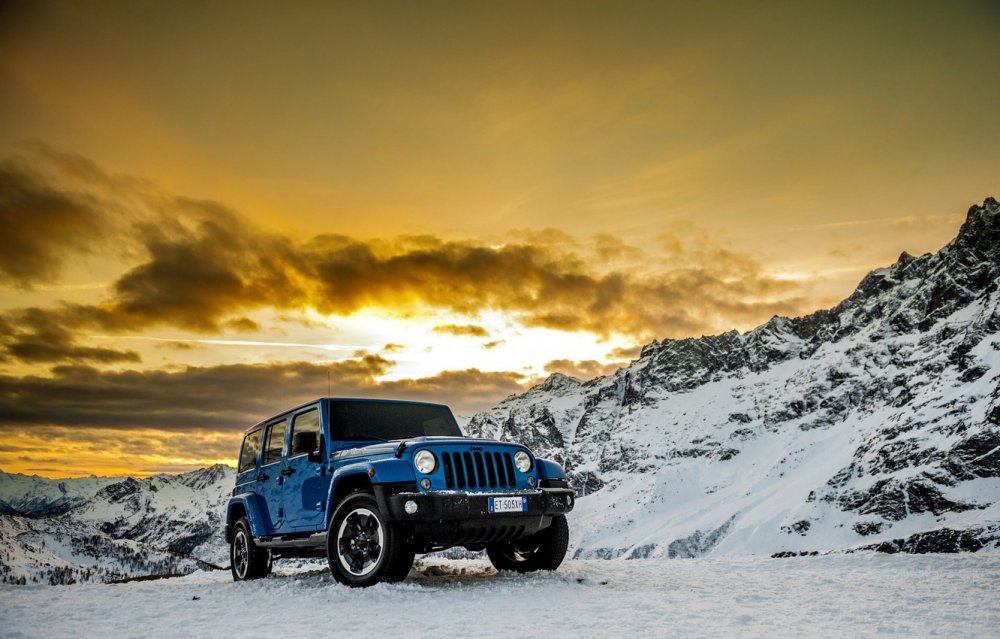 Jeep Wrangler зима