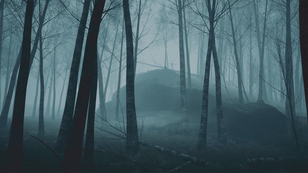Мертвый темный лес