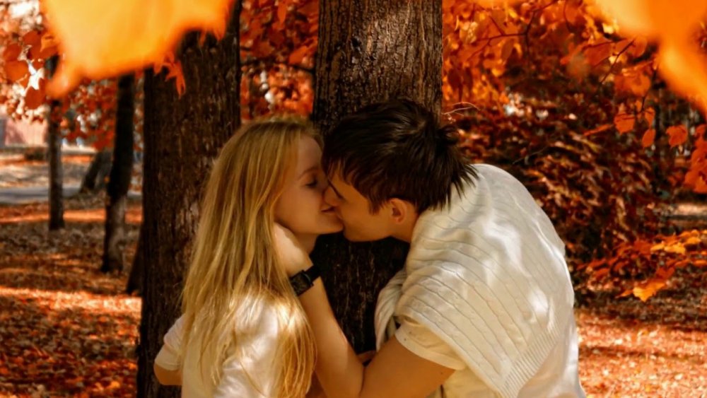 Осенний поцелуй нежный