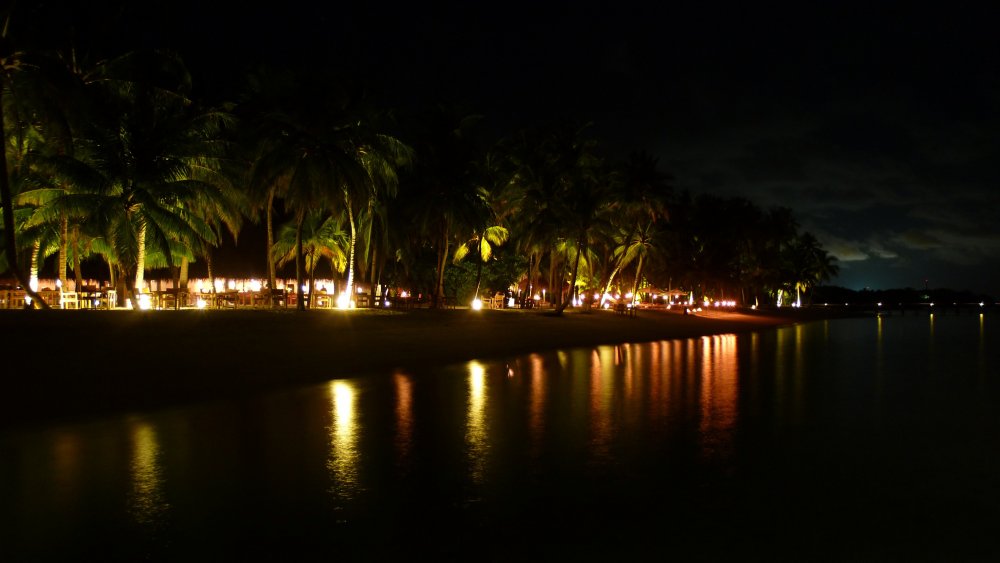 Пляж ночью
