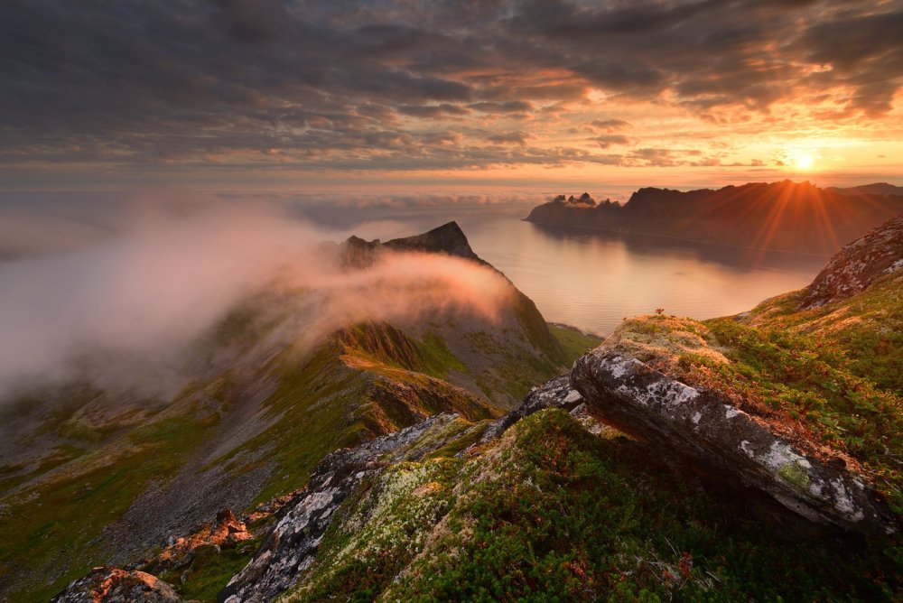 Норвегия природа горы
