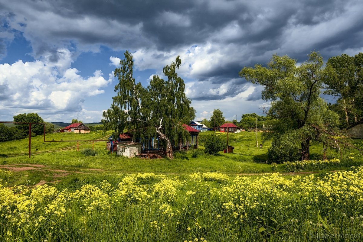 Деревня моя картинки красивые