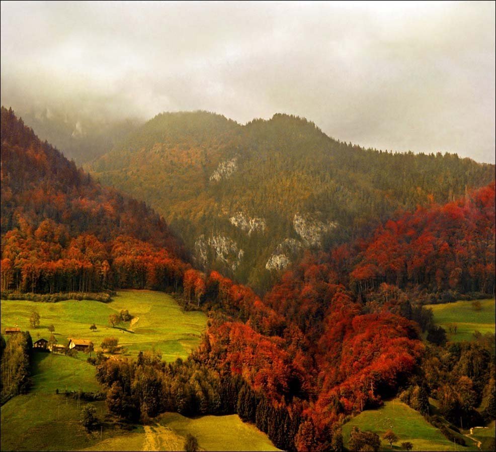 Осень в швейцарии