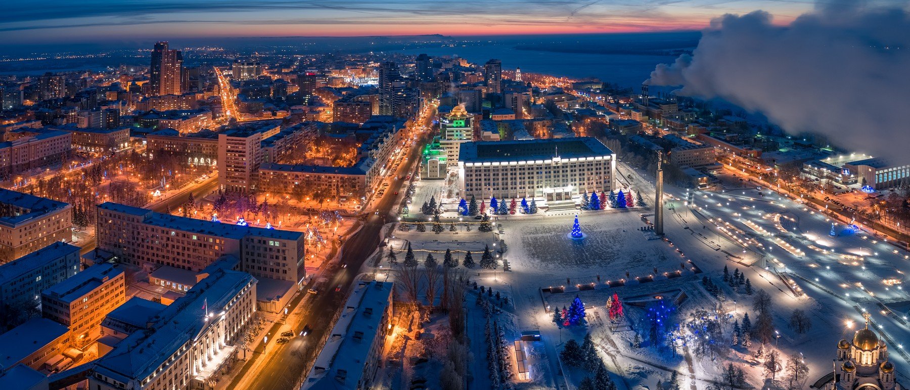 Проспекты города самара. Площадь Куйбышева Самара с высоты. Самара с высоты 2020. Зимняя Самара. Самара площадь славы с высоты птичьего полета.