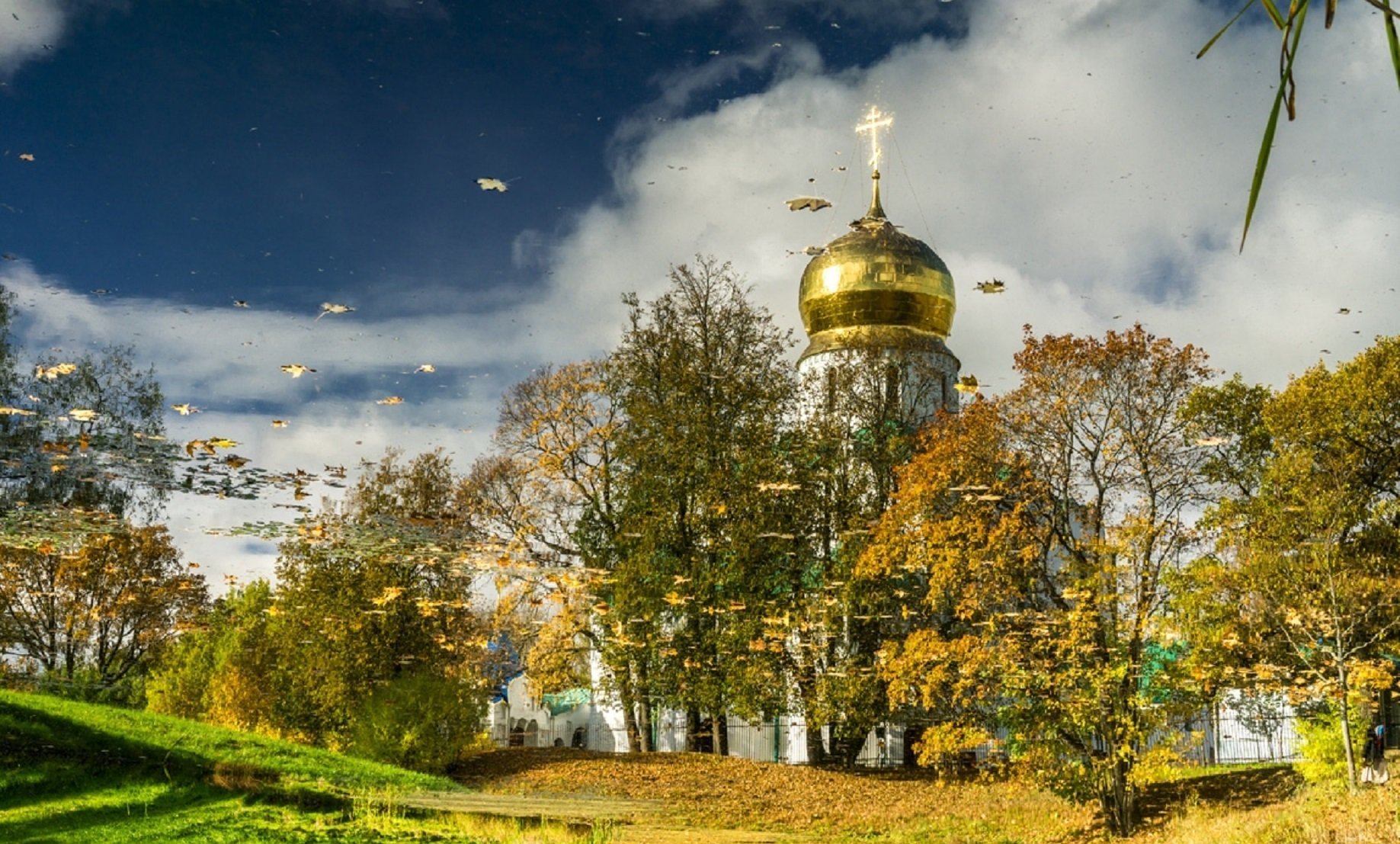 Кострома осенью церкви