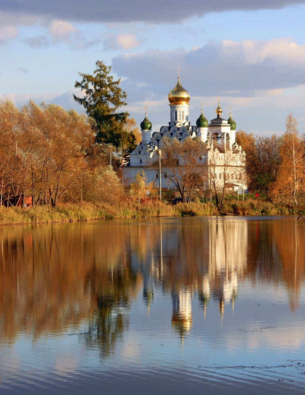 Кострома осенью церкви