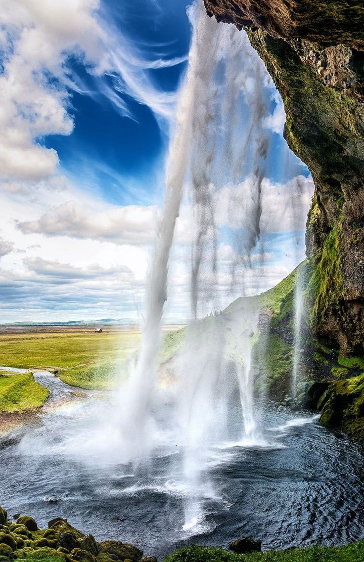 Водопад панорама