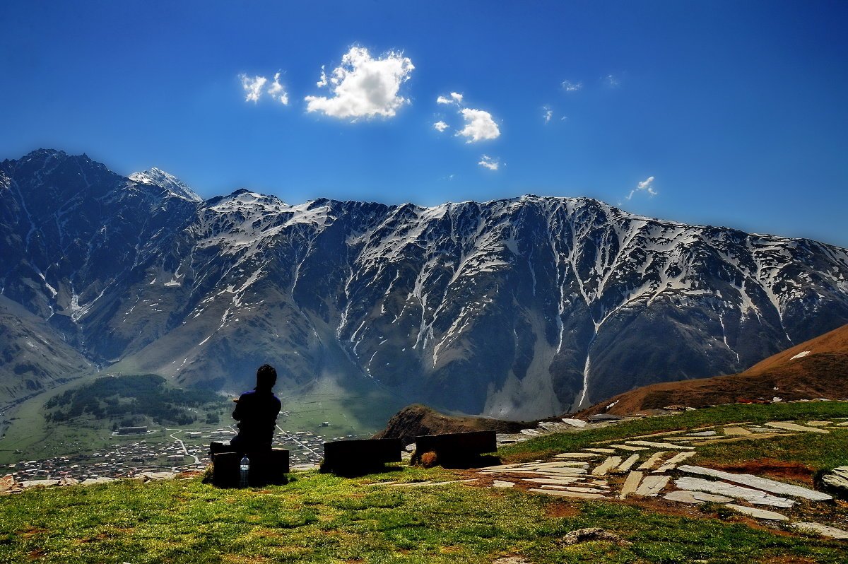 Kazbegi Грузия достопримечательности