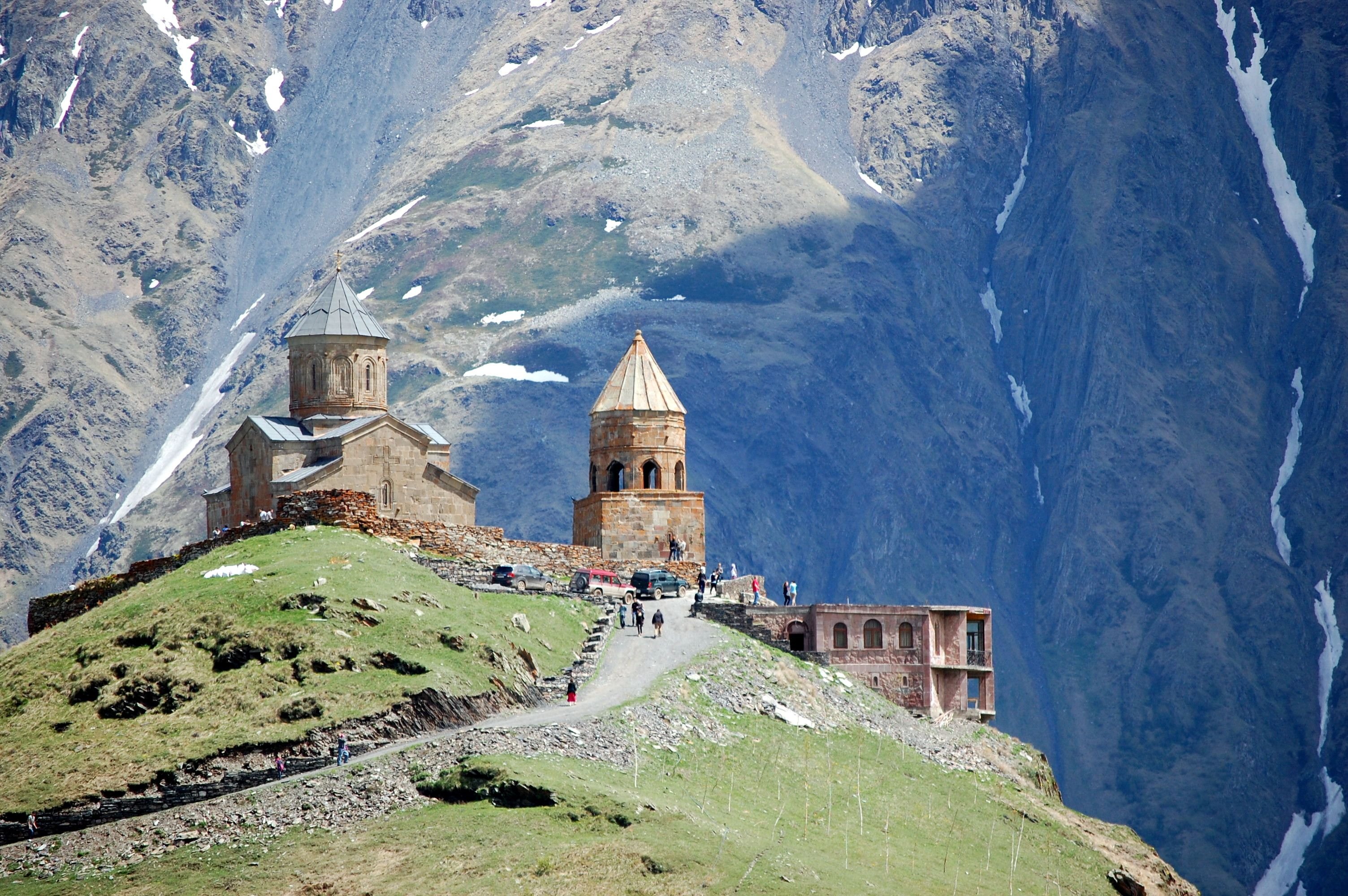 Kazbegi Грузия достопримечательности