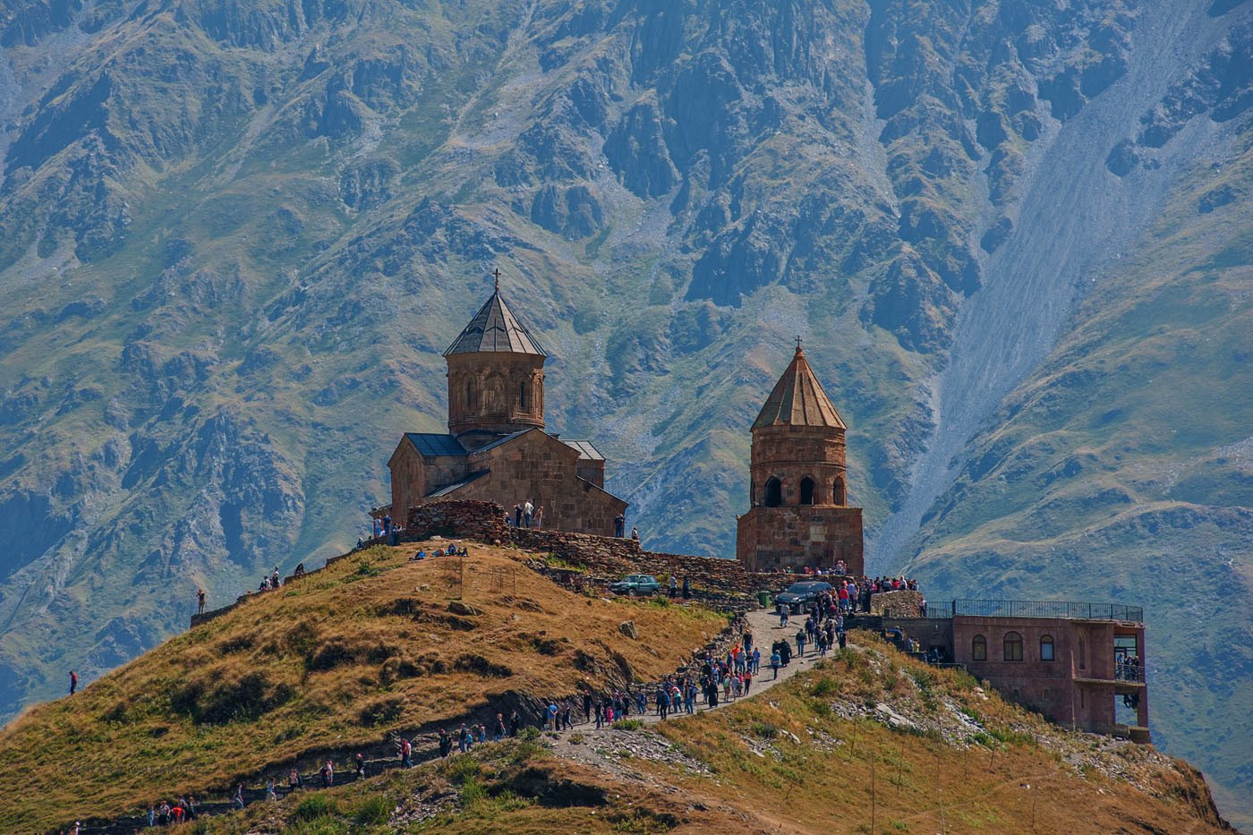 Kazbegi Грузия достопримечательности