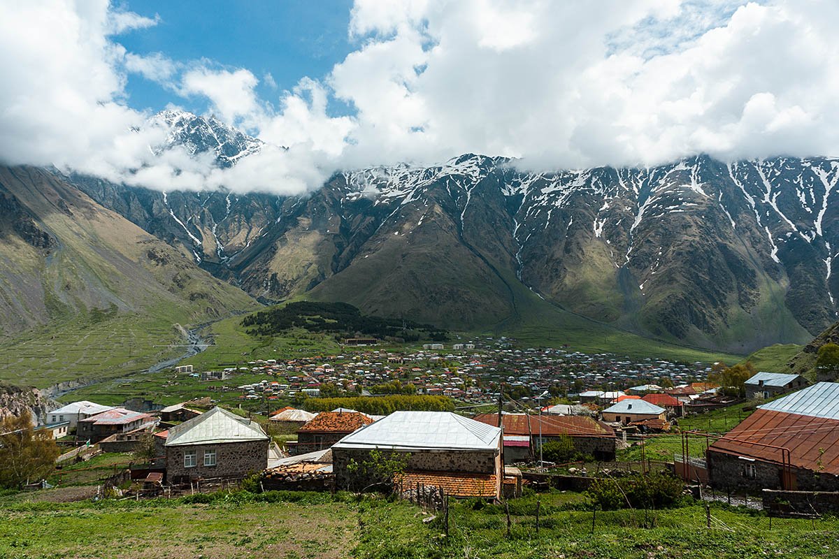 Kazbegi Грузия достопримечательности