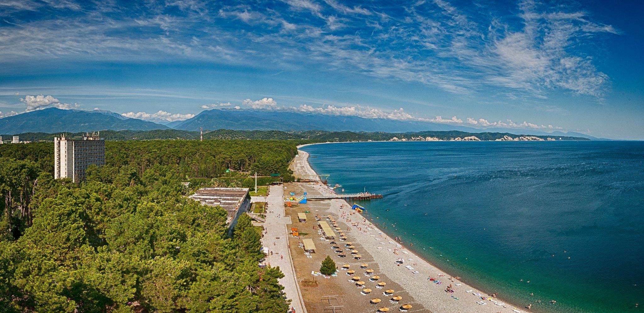 Bichvinta Beach Абхазия