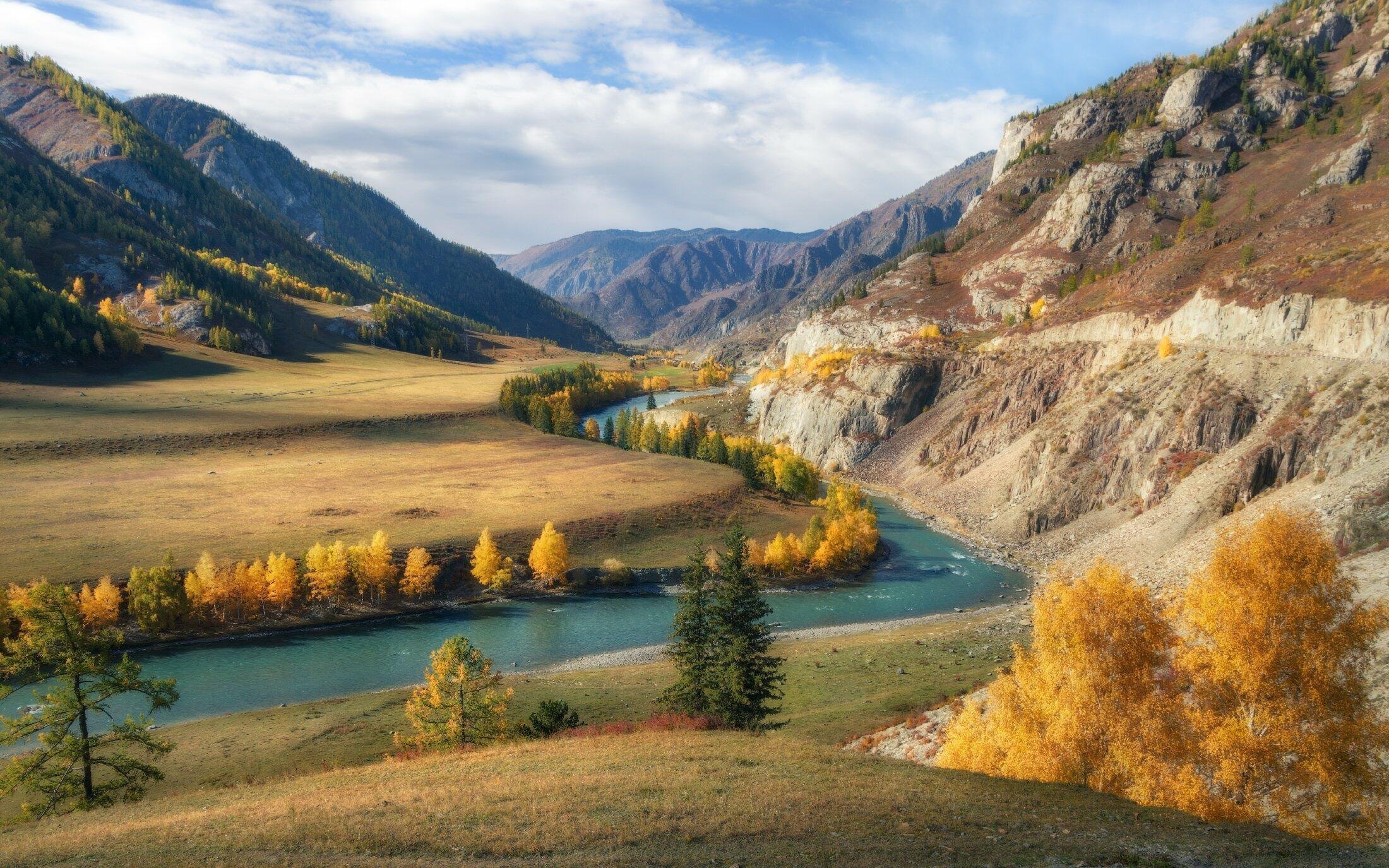 Пейзажи Алтая