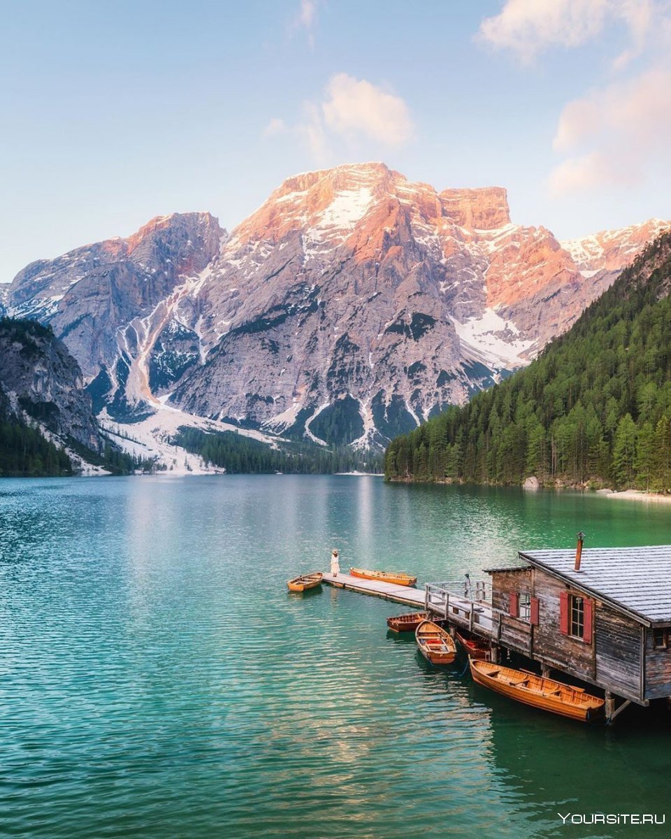 Braies Lake Италия