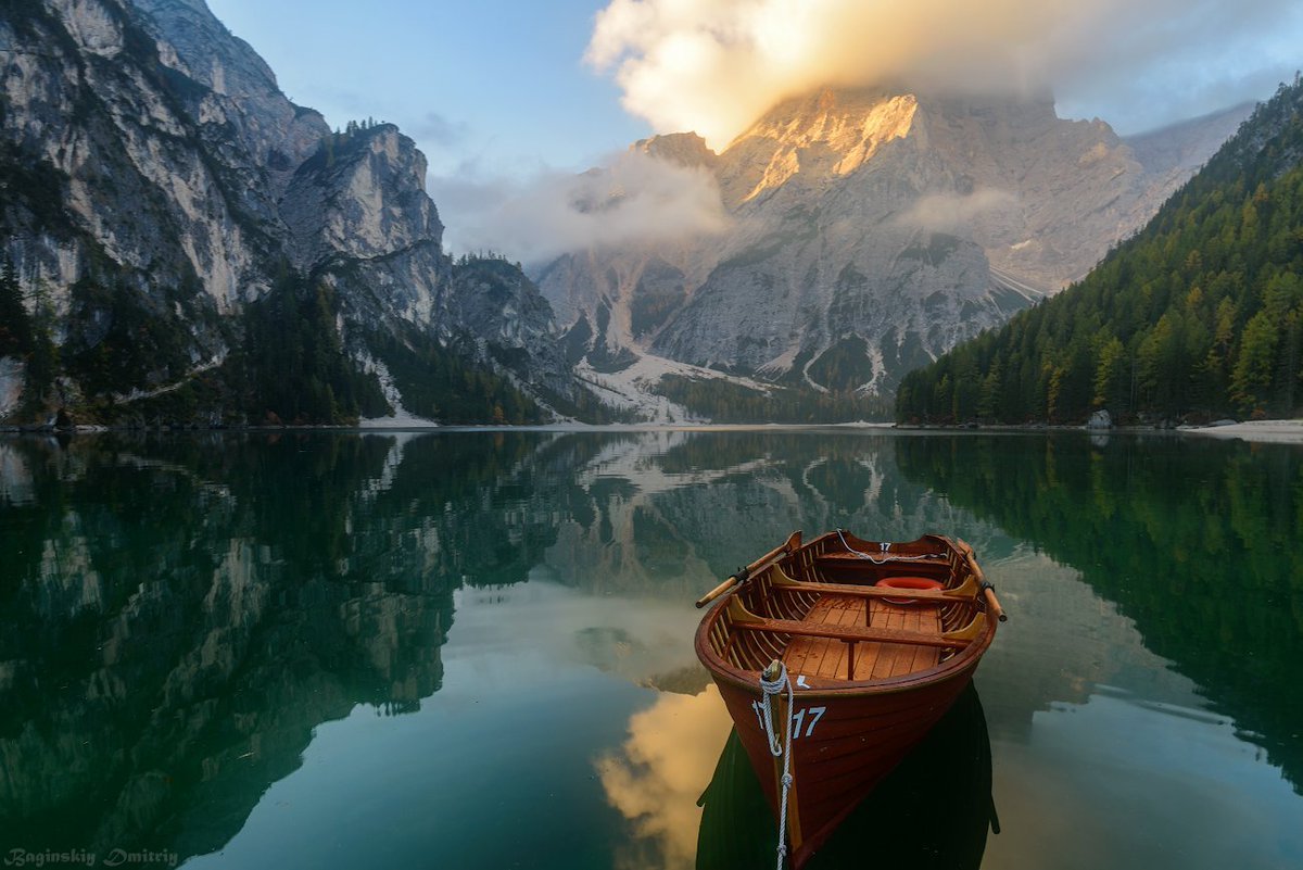 Braies Lake Италия