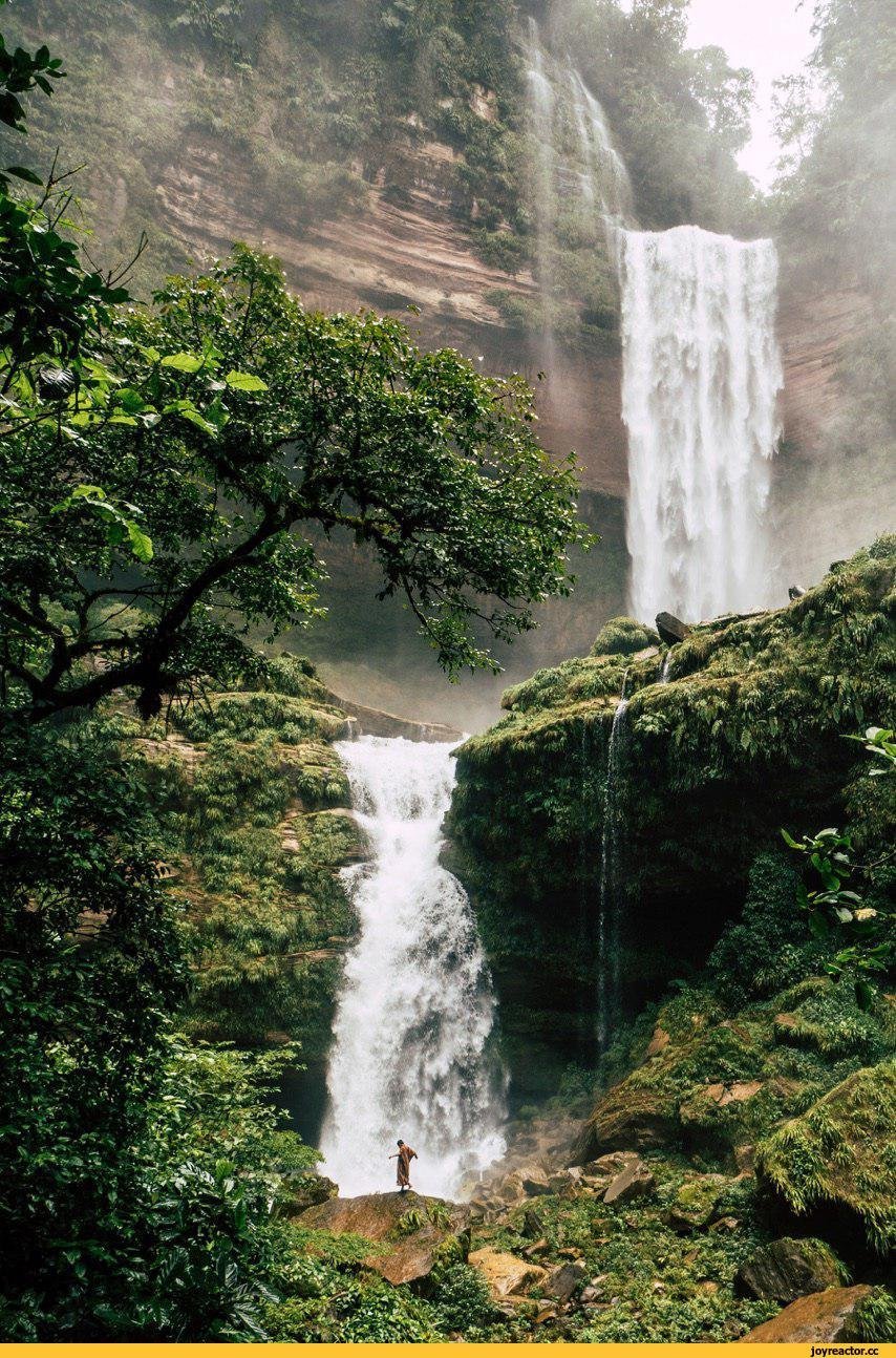 Бразилия Амазония водопад