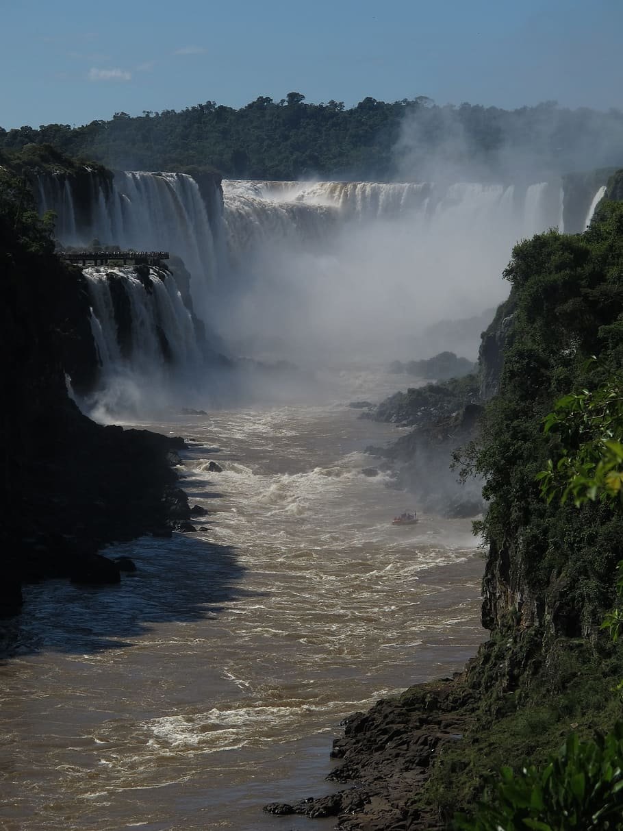 Водопады реки амазонки Игуасу