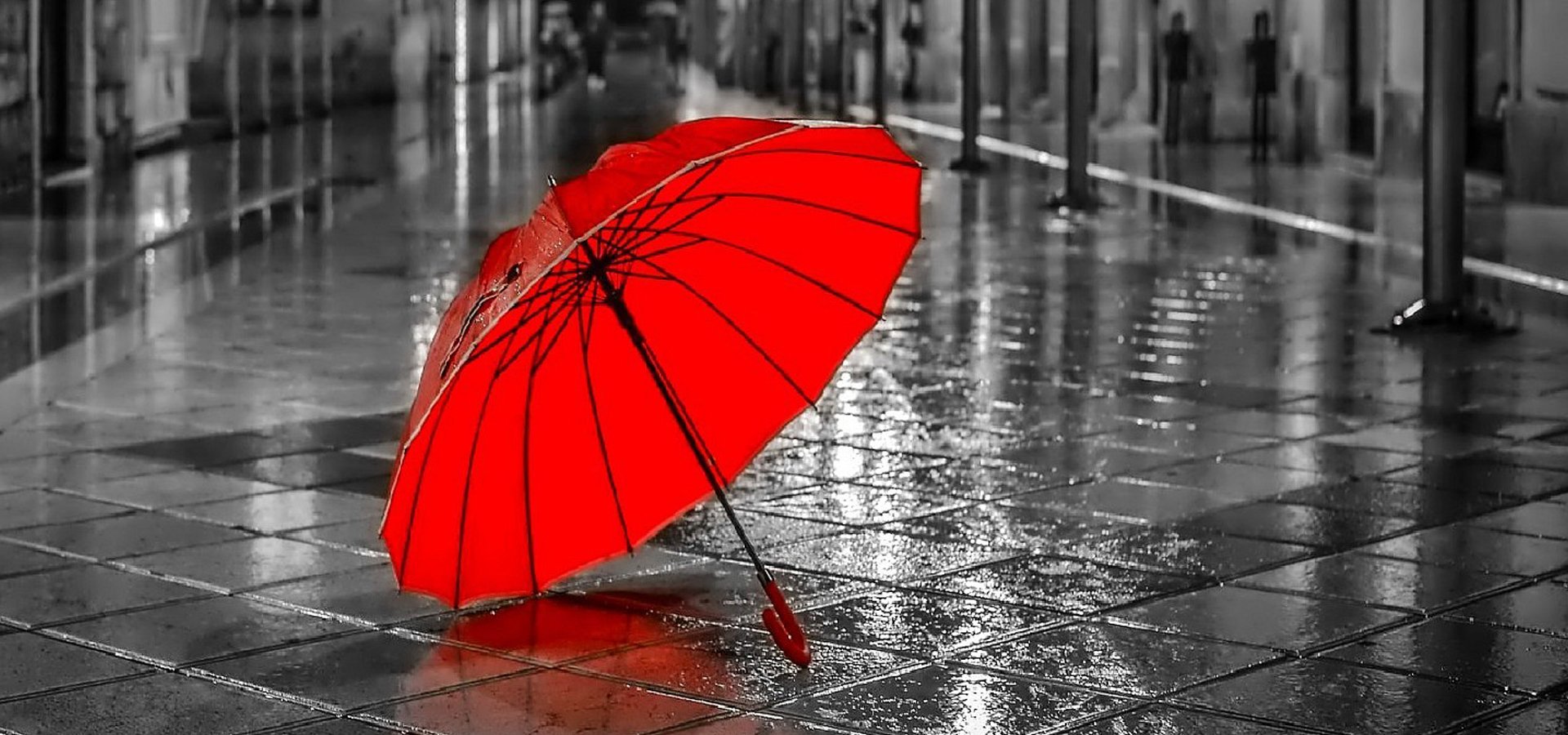 осенние картинки дождь зонт