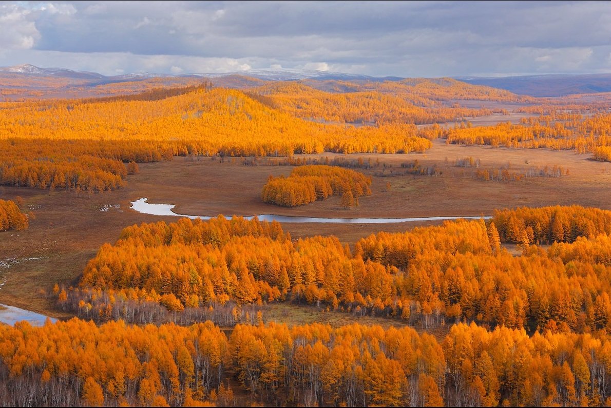 Ландшафт Прибайкалья