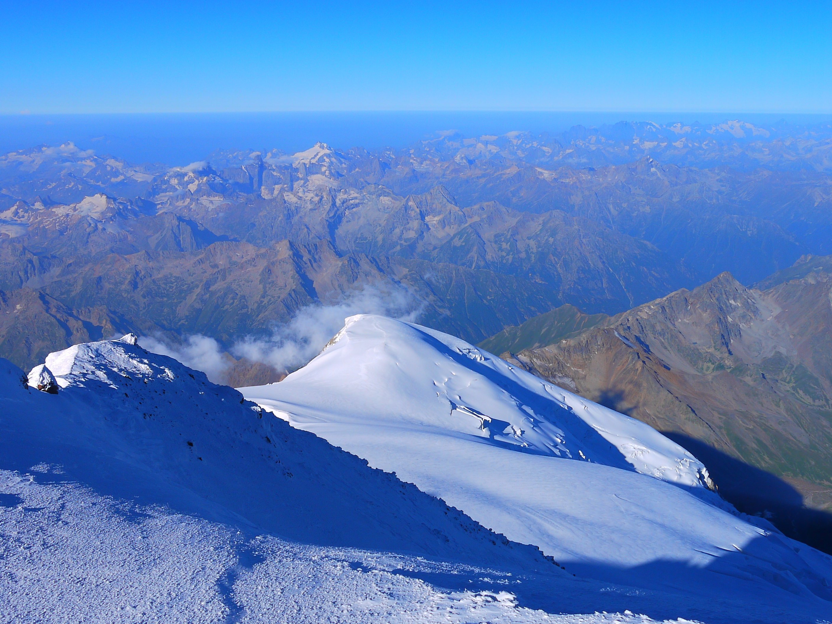 Вид С Вершины Эльбруса
